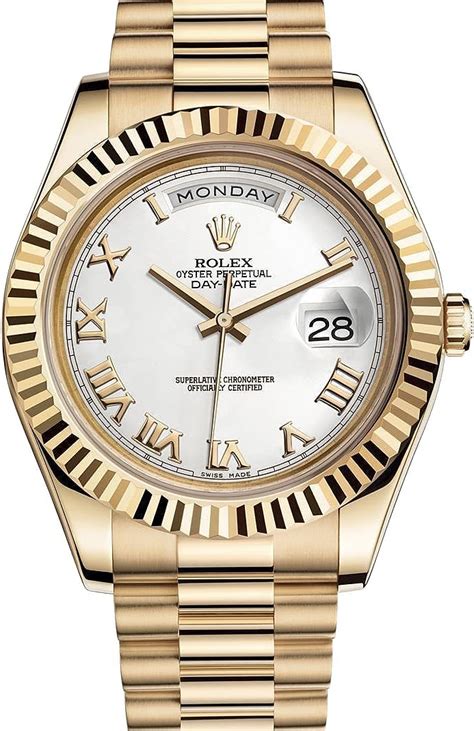 rolex day date ii 2 president yellow gold watch 218238|Rolex 218238 diamond watch.